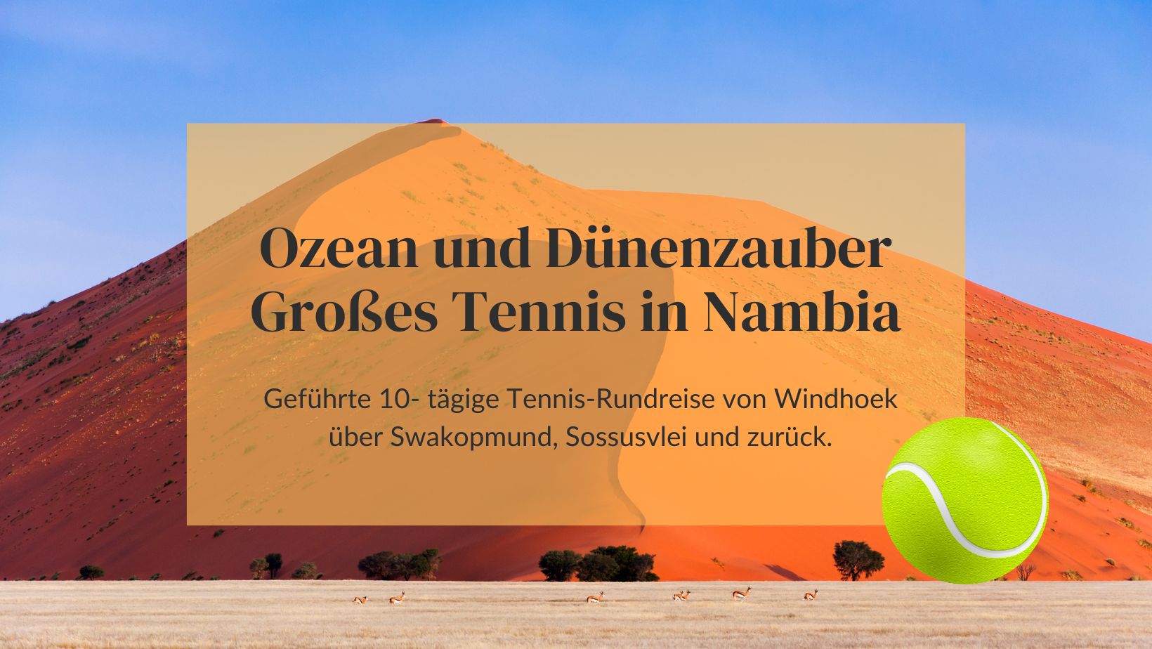 Großes Tennis Cover Photo
